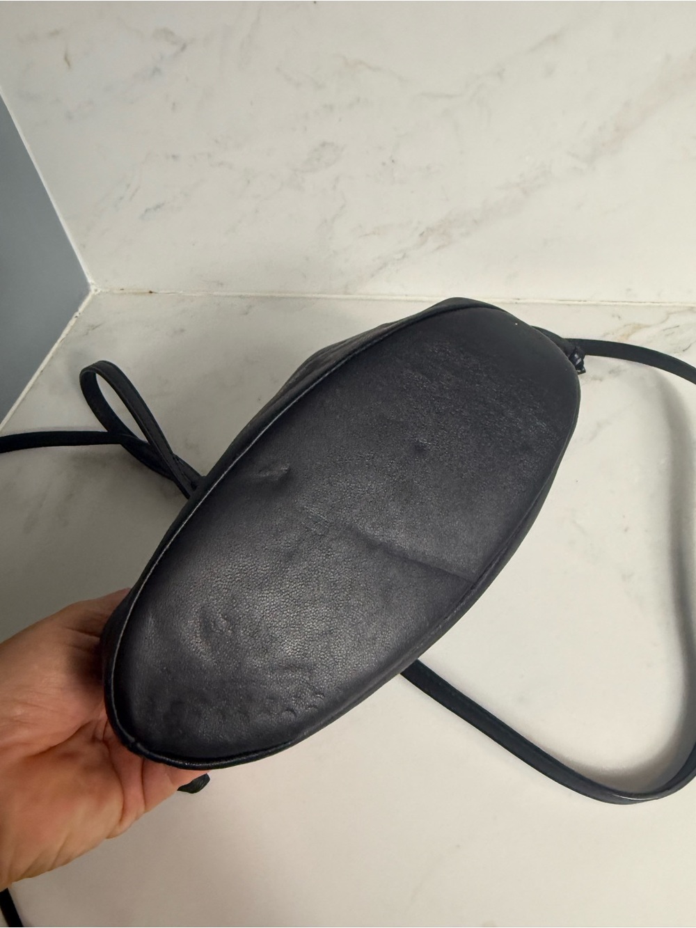 Strathberry Charlotte Drawstring BLACK - Picture 8 of 12